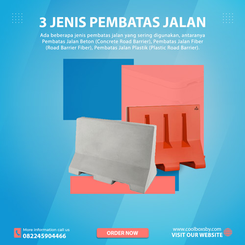 jenis pembatas jalan