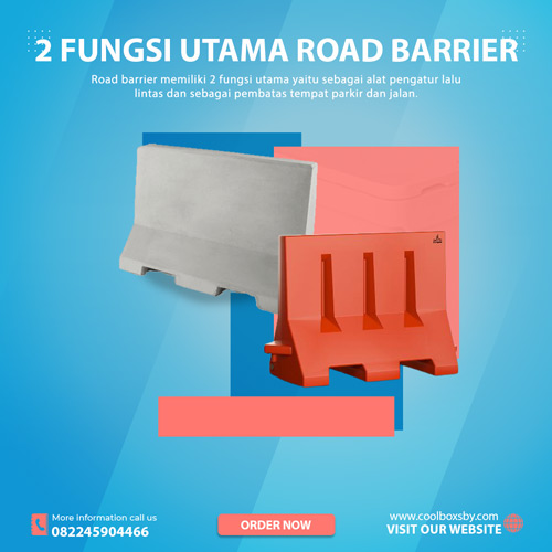 fungsi utama road barrier